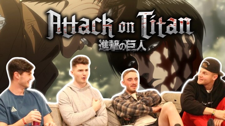 THE POST CREDIT SCENE😳.. Anime HATERS Watch Attack on Titan 3x11-12 | Reaction/Review