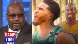NBA Gametime | Shaq reacts to Jayson Tatum 26 Pts as Celtics dominate Warriors 116-100, series 2-1