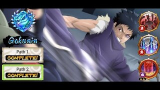 Obito Uchiha 200% Gameplay All Ultimate vs Gokunin Rank [ Solo Attack Mission ]