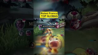 Rotasi top global Franco!!! Jangkricml #shorts