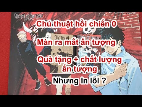 [Review] Manga Chú thuật hồi chiến vol 0 - nxb Kim Đồng
