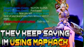 THEY INSIST IM USING MAPHACK | SELENA THUNDER FLASH GAMEPLAY | MOBILE LEGENDS: BANG BANG