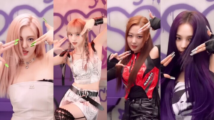 aespa's new song "Girls" dance challenge revealed!