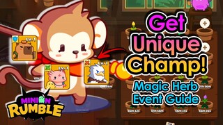[MR] This Event Gives Unique Tier Champion! Magic Herb Garden Event Guide | King Spade