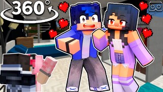Aphmau Was KISSED In Minecraft 360° ! (ein)