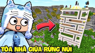 TÒA THÁP TRONG RỪNG SÂU MEOWPEO THỬ THÁCH LEO LÊN ĐỈNH THÁP ĐẠI CHIẾN TRONG RỪNG MINI WORLD