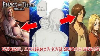 OHH.. ENDING, EREN MENGENDONG ANAKNYA DI DUNIA PATH. | YOU ARE FREE - Ending Attack on Titan