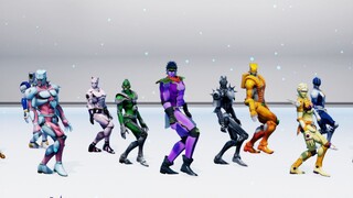 【JOJO】【MMD】ดิสโก้แบบสแตนด์อิน