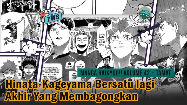 ALUR CERITA MANGA HAIKYUU!! VOLUME 42 ~ VOLUME 45 (TAMAT)