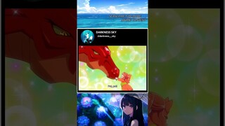 She literally tamed the dragon ✨ | Fluffy Paradise | #anime #animelover #animeedit