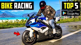 Top 5 Bike Racing Games For Android 2024 l best bike racing games for android