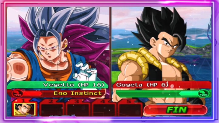 VEGETTO EGO INSTINCT VS GOGETA - DB MOD ANDROID GAMEPLAY