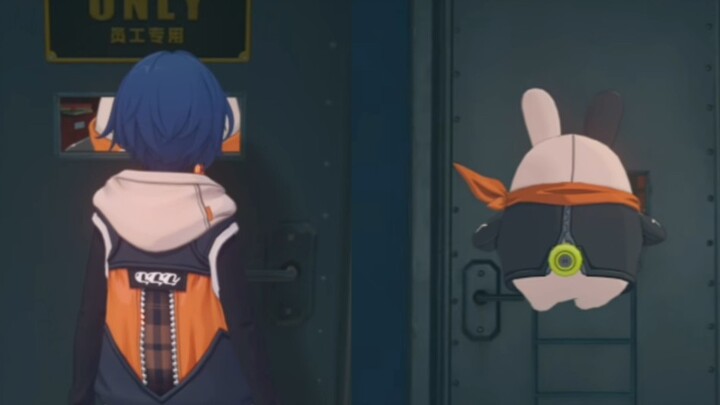 Just in case you didn’t know how fast Xiao Liuzi can open a door!