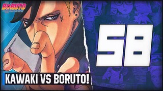 BORUTO CHAPTER 58 - KAWAKI vs BORUTO!