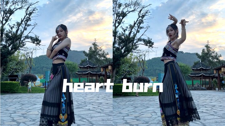 宣美heartburn翻跳但苗族少女版