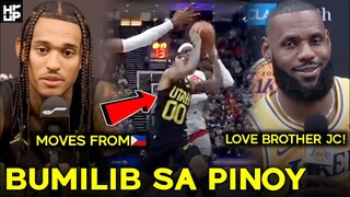 GINAMIT NA ANG PINOY STEP! Ng Legit na Pinoy NBA player! Clarkson! Bumilib si Lebron James sa Pinoy!