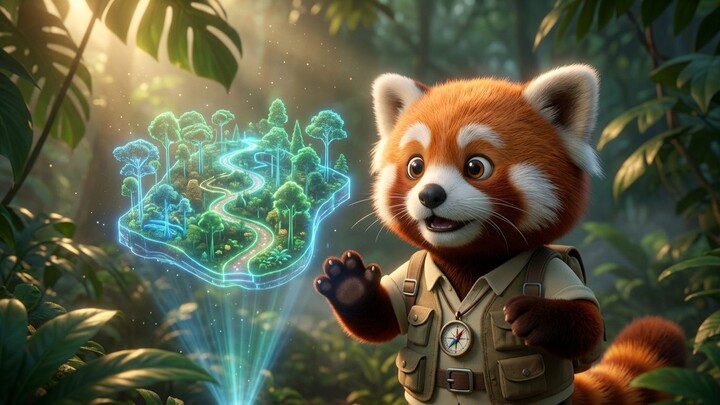 The Enchanted Map & The Jungle Heroes  Kids 3D Animated Short Film