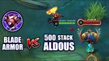 NEW BLADE ARMOR VS 500 STACK ALDOUS AND MORE!