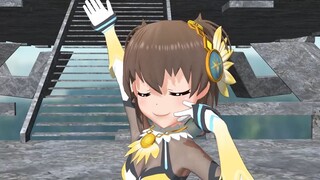 【MMDバトルガール】綿木ミシェル・千導院楓・南ひなたでsmokey thrill