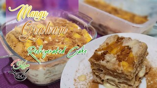 Mango Graham Refrigerated Cake | Easy-To-Prepare Mango Graham Cake | No-Bake Mango Graham Cake