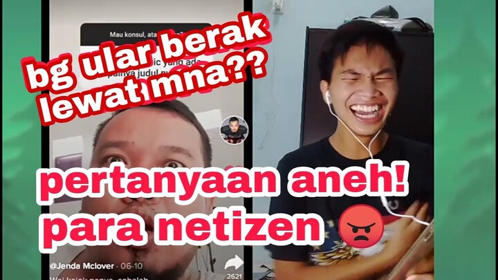 Bg Ular berak lewat mna?? Netizen sengaja atau cmna?? - react video bg jenda Munthe part 2