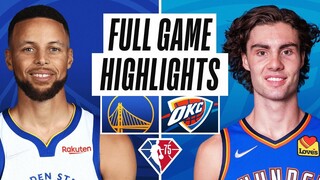 WARRIORS at THUNDER | FULL GAME HIGHLIGHTS | February 7, 2022 | NBA Regular Season | NBA 2K22