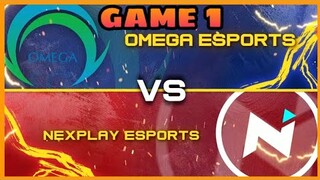 (GAME 1) OMEGA ESPORTS VS NEXPLAY ESPORTS | MPL-PH SEASON 7 | MLBB!