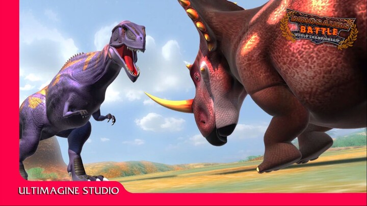 Epic Giganotosaurus VS Centrosaurus Showdown | Dinosaurs Battle s1 GC4