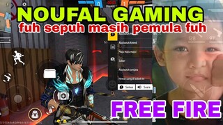 bermain game free fire. fuh Sepuh masih pemula fuh