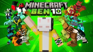 Naging si BEN 10 ako sa Minecraft PE | Niligtas ko ang mga Alien!😂