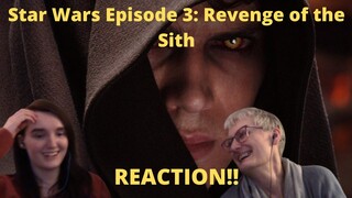 FIRST TIME WATCHING STAR WARS EPISODE 3: REVENGE OF THE SITH!!