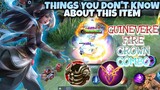 THINGS YOU DON'T KNOW ABOUT GUINEVERE - FIRE CROWN COMBO - MOBILE LEGENDS