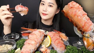 [ONHWA] Suara mengunyah sashimi lobster!