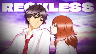 【AMV】 Reckless - Ao Haru Ride | Blue Spring Ride