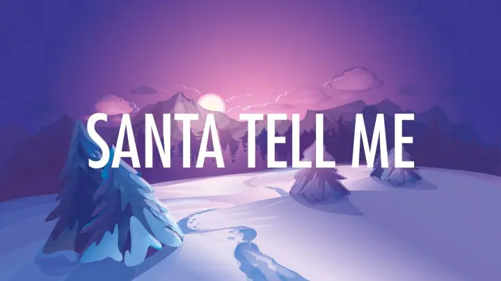 Ariana Grande â€“ Santa Tell Me (Lyrics) ðŸŽµ