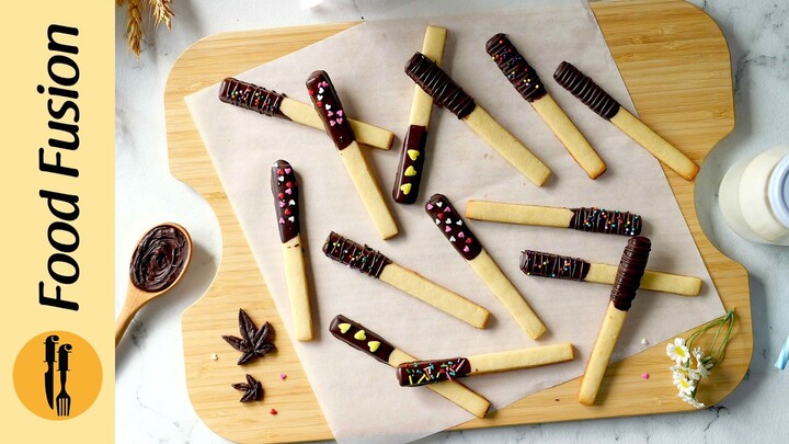 Cookie Sticks Recipe by Food Fusion