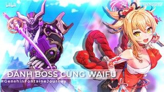 Elite cũng Đánh luôn Yomiya nhưng tôi lại edit Kazuha - Genshin Impact