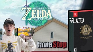 Zelda Tears of the Kingdom LAUNCH DAY VLOG