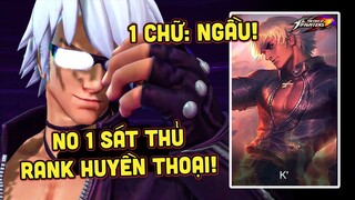 MLBB | GUSION K&#39; KOF: CHỈ ĐƠN GIẢN 1 CHỮ NGẦU! NO.1 SÁT THỦ RANK HUYỀN THOẠI?! | Tốp Mỡ Gaming