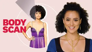 Army Of Thieves' Nathalie Emmanuel Reveals Her Curly Hair Care Secrets | Body Scan | Women's Health