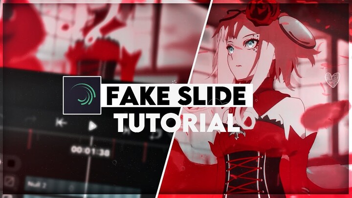 Tutorial Smooth Shake & Fake Slide Transition || Alight Motion AMV