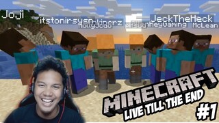 LANDIAN AGAD! | Minecraft: Live Till The End | #1