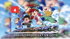 Bakusō Kyōdai Let's & Go!! - Episode 4 (Dub Indonesia)