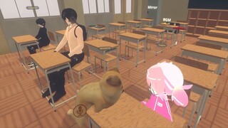 [vrchat] When a Korean handsome boy who secretly learns Chinese meets a national quintessence girl, 