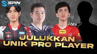TAHUKAH KALIAN ASAL DARI JULUKKAN PARA PRO PLAYER INI? JADI INI ARTINYA JULUKAN LORD!