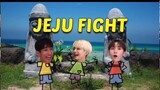 "TRIP FIGHT TO JEJU‼️😅"STARRING: YOON JEONGHAN, LEE SEOKMIN AND BOO SEUNGKWAN 👼⚔️🍊