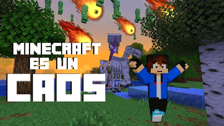Minecraft Pero Cada 60 segundos PASA ALGO... Fue un CAOS