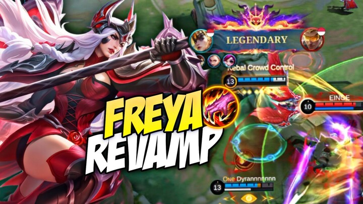 SEMENJAK DIBUFF JADI MAKIN OP? KALIAN WAJIB COBA KARNA FREYA BROKEN BANGET!
