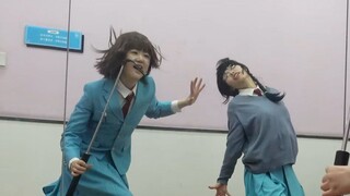 We agreed to perform together at the school festival, but two of them didn't want to come.