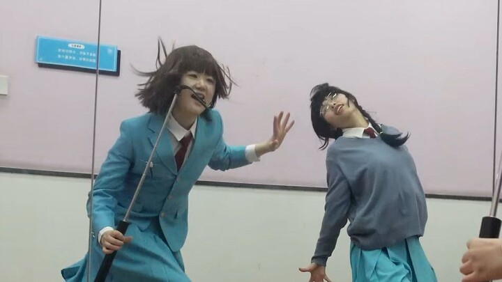 We agreed to perform together at the school festival, but two of them didn't want to come.